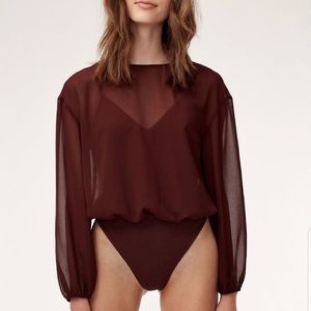Aritzia Wilfred Talmont Bodysuit NWT